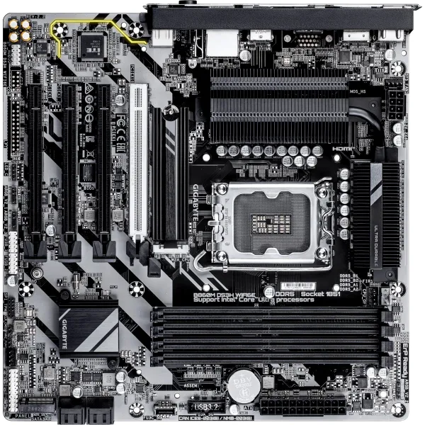 Материнская плата Gigabyte B860M DS3H WIFI6E (x)