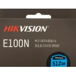 Жесткий диск SSD 512Гб Hikvision E100N (2280, 560/500 Мб/с, 75000 IOPS, SATA-III)