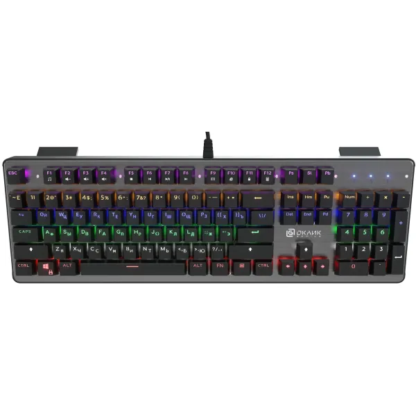 Oklick 970G Dark Knight Silver USB (104кл)