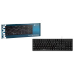 Клавиатура Oklick 100 M Standard Keyboard Black USB (классическая мембранная, 107кл)