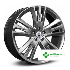 КиК Атлас R20/8.5J PCD 5x114,3 ET 40 ЦО 67,1 темно - серый глянцевый [78498]