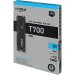 Жесткий диск SSD 2Тб Crucial (2280, 12400/11800 Мб/с)