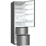 Холодильник Hisense RM469N4ACD (No Frost, A++, 2-камерный, объем 396:270/126л, инверторный компрессор, серый)