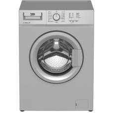 Стиральная машина Beko WRS55P1BSS(фронтальная узкая, класс стирки/отжима/э.потребления: A/C/A-10% , макс: 5кг, 1000 об/мин, 60x84x36.5см, серебристый) [7320510018]
