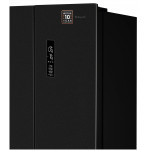 Холодильник Weissgauff WCD 450 BG NoFrost Inverter (No Frost, A+, 2-камерный, Side by Side, инверторный компрессор, черный)