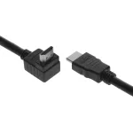 Кабель аудио-видео (прямой HDMI (m), Г-образный HDMI (m), HDM: ver 1.3, 2м)