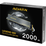 Жесткий диск SSD 2Тб ADATA (2280, 6000/5000 Мб/с, PCIe 4.0 x4 (NVMe))