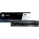 Картридж HP 207X (голубой; 2450стр; M255, MFP M282, M283)