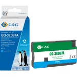 Картридж G&G GG-3ED67A (голубой; 29стр; DesignJet T650, T630, T250, T230, T210, Studio Plotter Printers)