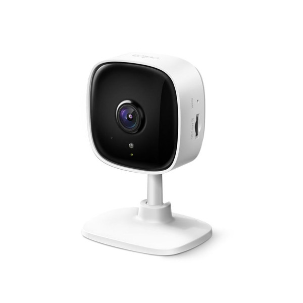 Камера видеонаблюдения TP-Link Tapo C110 (IP, внутренняя, кубическая, 3Мп, 3.3-3.3мм, 2304x1296, 15кадр/с, 105°)