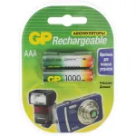 Аккумуляторная батарейка GP Ni-Mh 950 мА·ч Rechargeable 1000 Series AAA