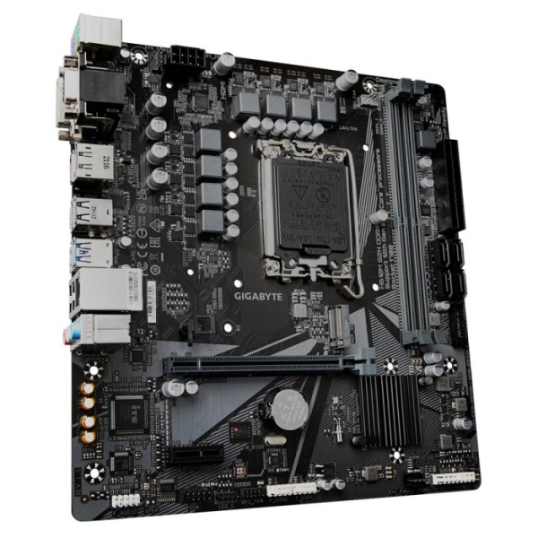Материнская плата Gigabyte H610M S2H V3 DDR4 (SocketLGA1700, Intel H610, 2xDDR4, microATX)