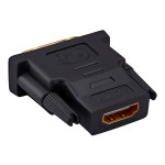 Переходник Buro (HDMI (f), DVI-D (m))