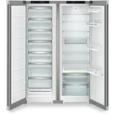 Холодильник Liebherr SRBsfe 5220+SFNsfe 5227 (2-камерный, Side by Side, серебристый)