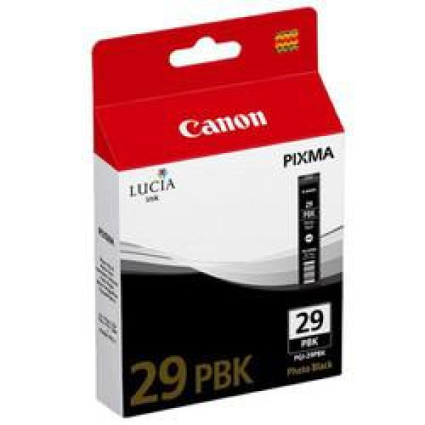 Картридж Canon PGI-29PBK (фото черный; 1225стр; 36мл; Pixma Pro 1)