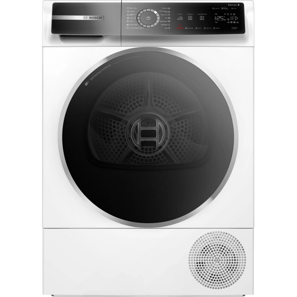 Сушильная машина Bosch WQB245B0ME (конденсационная, A+++, макс.загрузка 9 кг, тепловой насос, 14 программ, уровень шума 61 дБ)