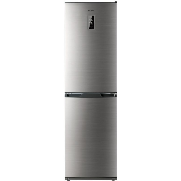 Холодильник ATLANT XM 4425-049 ND (No Frost, A, 2-камерный, объем 342:208/134л, 59.5x206.8x62.5см, нержавеющая сталь)