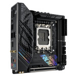 Материнская плата ASUS ROG STRIX B760-I GAMING WIFI (LGA1700, Intel B760, 2xDDR5 DIMM, mini-ITX, RAID SATA: 0,1,10,5)