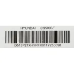 Холодильник Hyundai CS5003F (No Frost, A+, 2-камерный, Side by Side, инверторный компрессор, белый)