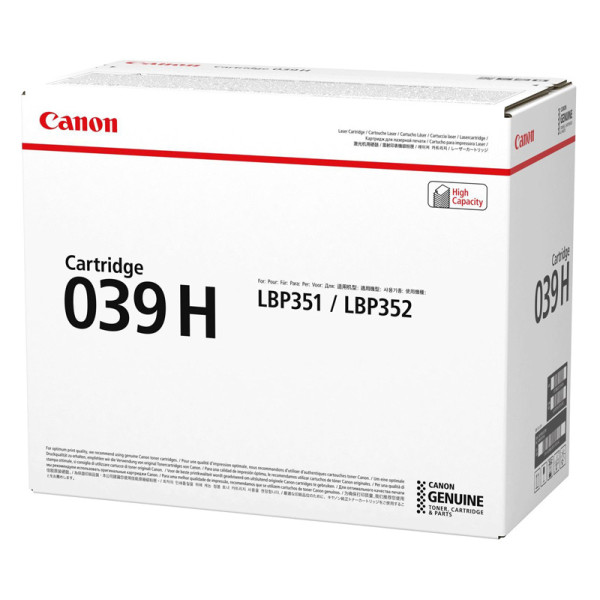 Картридж Canon 039 H (черный; 25000стр; LBP-351)