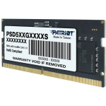 Память SO-DIMM DDR5 8Гб 5600МГц Patriot (44800Мб/с, CL46, 1.1 В)