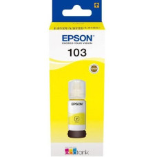 Чернильный картридж Epson 103Y (желтый; 65стр; L3100, 3110, 3150)