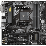 Материнская плата Gigabyte B550M DS3H (AM4, AMD B550, 4xDDR4 DIMM, microATX, RAID SATA: 0,1,10)