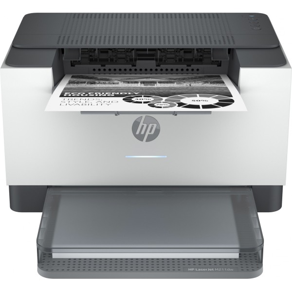 Принтер HP LaserJet M211dw (лазерная, черно-белая, A4, 64Мб, 600x600dpi, авт.дуплекс, 20'000стр в мес, Wi-Fi)