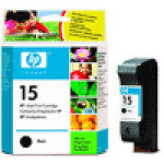 Чернильный картридж HP 15 (черный; 500стр; DJ 840C, 3820)
