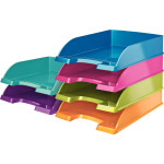 Лоток горизонтальный LEITZ WOW 52263036 (полистирол, 255x70x357мм)