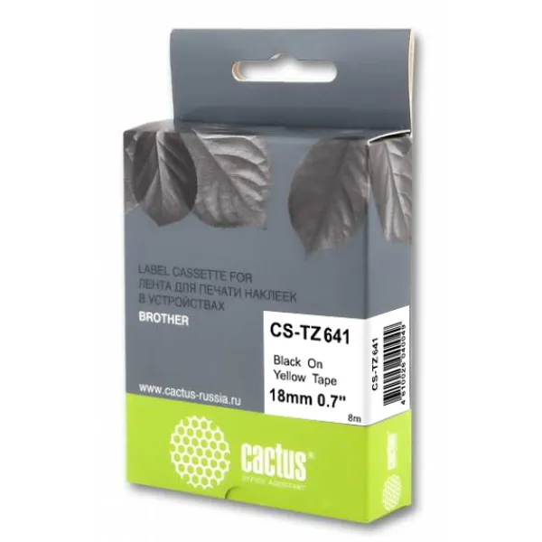 Картридж ленточный Cactus CS-TZ641