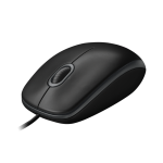 Мышь Logitech B100 Black USB (кнопок 3, 1000dpi)