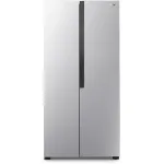 Холодильник Gorenje NRS81714SI (No Frost, A+, 2-камерный, Side by Side, объем 468:274/194л, инверторный компрессор, серый металлик)