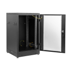 Шкаф коммутационный напольный ЦМО ШТК-М-18.6.6-1ААА-9005 (18U, 600x960x600мм, IP20, 270кг)