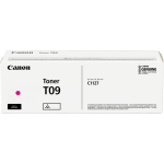 Тонер Canon T09 Magenta (пурпурный; 5900стр; туба; i-Sensys C1127iF, C1127i, C1127P)