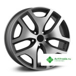 LegeArtis Ki528 R17/6.5J PCD 5x114,3 ET 40 ЦО 67,1 черный матовый с полированной лицевой поверхностью