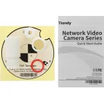 Камера видеонаблюдения Tiandy TC-C34WP W/E/Y/2.8/V4.0 (IP, поворотная, уличная, цилиндрическая, 4Мп, 2.8-2.8мм, 2560x1520, 25кадр/с)