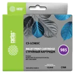 Картридж Cactus Brother CS-LC985C (голубой; 260стр; 15мл; Brother DCPJ315W, DCPJ515W, MFCJ265W)