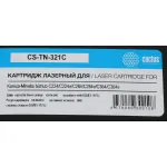 Тонер-картридж Cactus СS-TN-321C (голубой; 25000стр; bizhub C224, C224e, C284, C284e, C364)