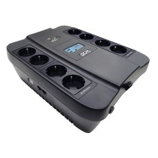 ИБП Powercom Spider SPD-550U LCD (Line-Interactive, 550ВА, 330Вт, 4xCEE 7 (евророзетка)) [SPD-550U LCD]