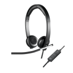 Гарнитура Logitech USB Headset Stereo H650e (оголовье, с проводом, накладные, USB Type-A, 120г)