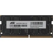Память SO-DIMM DDR4 16Гб 3200МГц AGI (25600Мб/с, CL22, 260-pin) [AGI320016SD138]