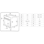Электрический духовой шкаф Samsung NV68A1145RK