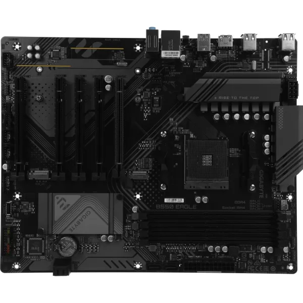 Материнская плата Gigabyte B550 EAGLE (AM4, 4xDDR4 DIMM, ATX, RAID SATA: 0,1,10)