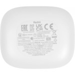 Гарнитура Xiaomi Redmi Buds 6 (беспроводные внутриканальные в ушной раковине закрытые, шумоподавление, 54/475мА*ч, 10ч, USB Type-C, IP54)