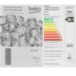 Холодильник Beko B5RCNK363ZWB (No Frost, A++, 2-камерный, инверторный компрессор, черный)