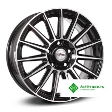 IFree Азур R16/6.5J PCD 5x108 ET 46 ЦО 63,35 черный с полированной лицевой поверхностью