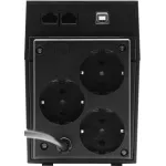 ИБП Powercom RPT-600AP (интерактивный, 600ВА, 360Вт, 3xIEC 320 C13 (компьютерный))