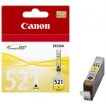 Картридж Canon CLI-521Y (желтый; 120стр; 9мл; iP3600, 4600, 4700, MP540, 550, 560, 620, 630, 640, 980, 990, MX860)