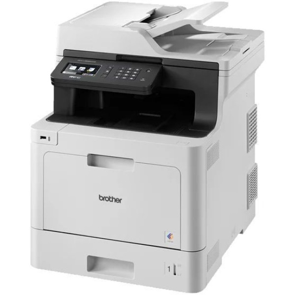 МФУ Brother MFC-L8690CDW (лазерная, цветная, A4, 512Мб, 31стр/м, 2400x600dpi, авт.дуплекс, 40'000стр в мес, RJ-45, USB, Wi-Fi)